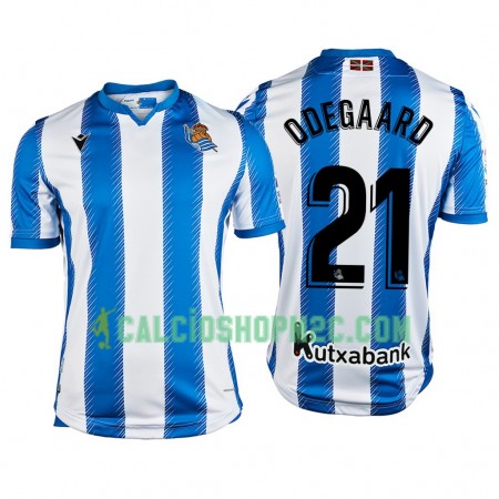 Real Sociedad Martin Odegaard 21 Maglia Prima 2019/2020 Manica Corta